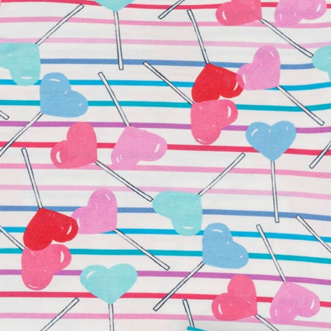 Lollipop Hearts Print