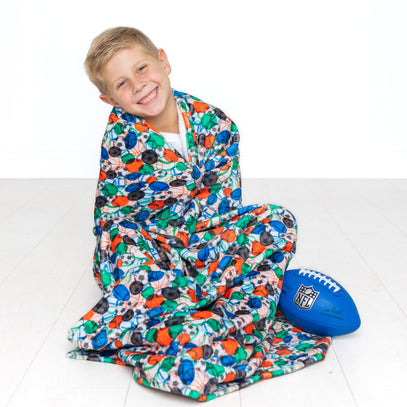 Plush Blanket - Play Ball