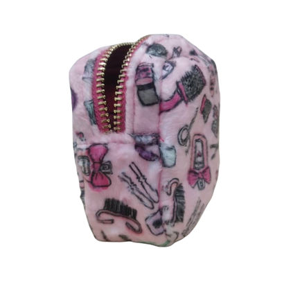 Small Plush Pouch - Makeup