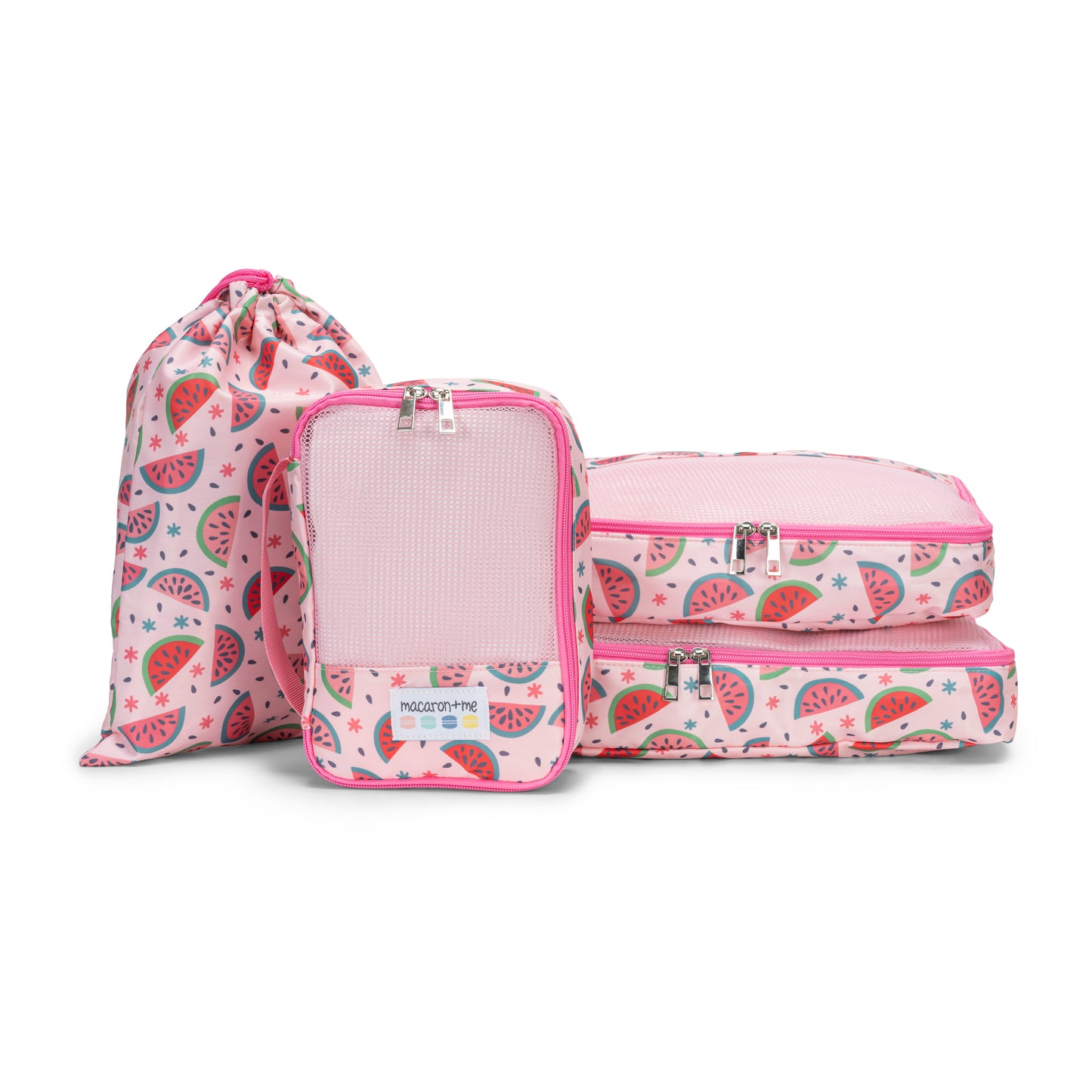 4 Piece Packing Cube - Watermelon