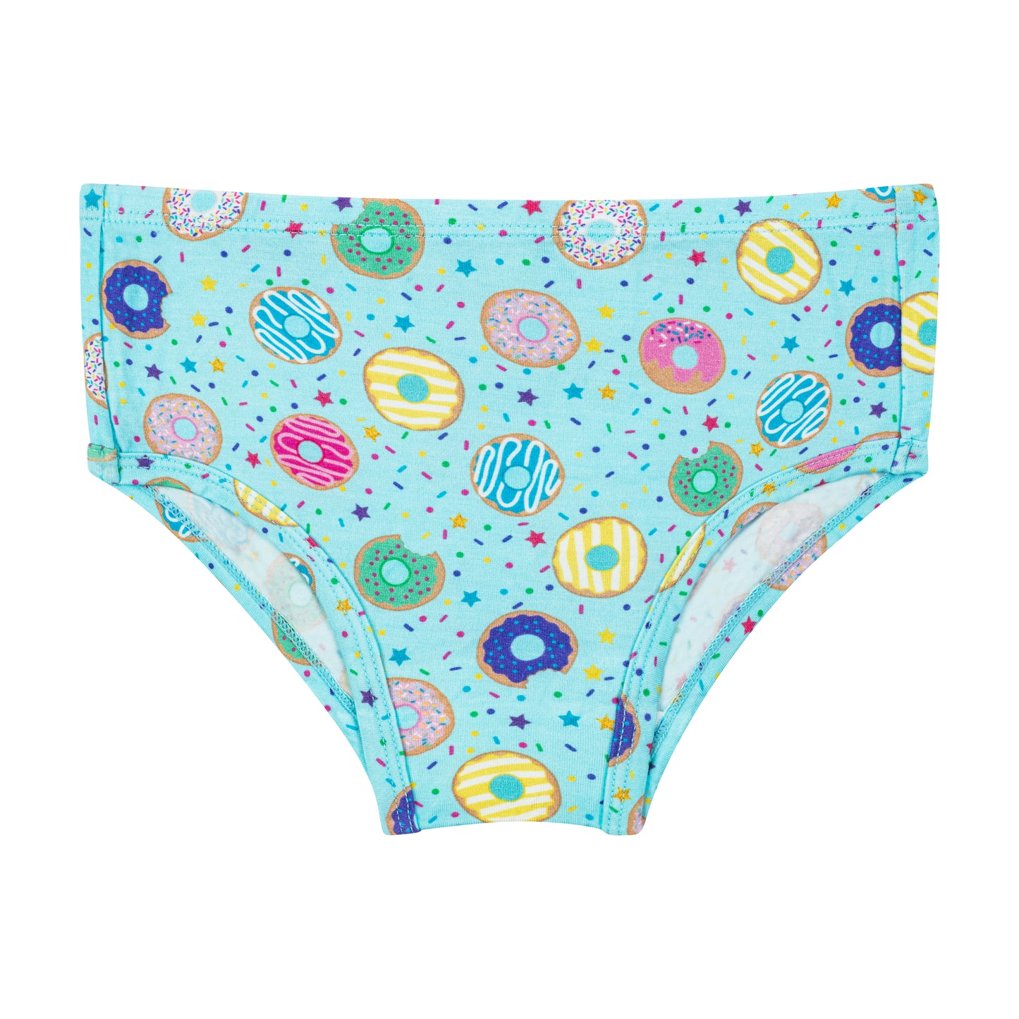 Girls Panties - Turquoise Donuts