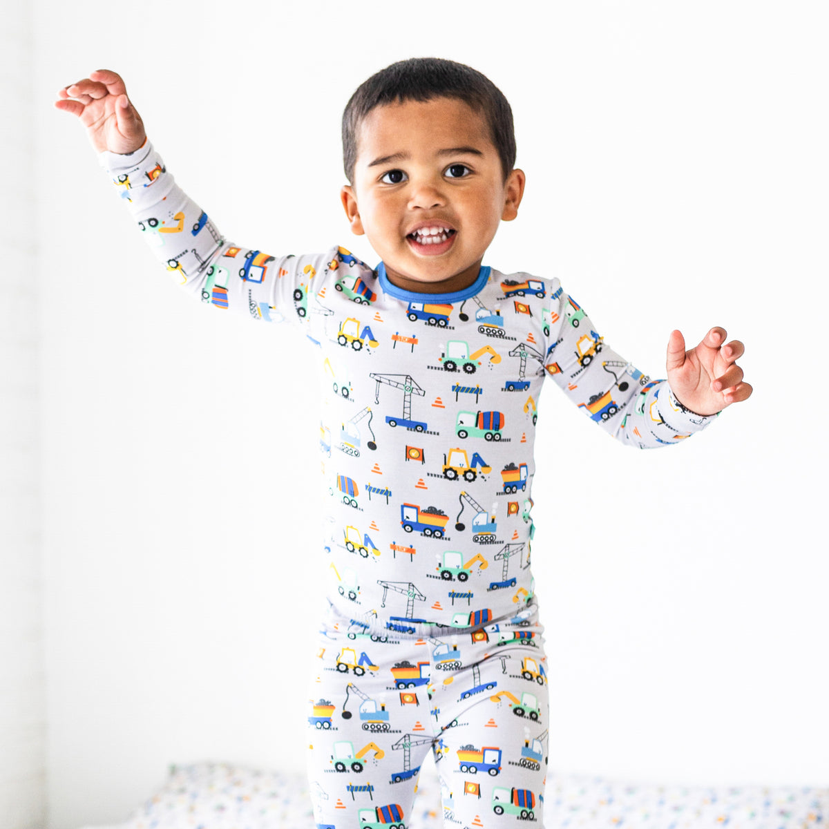 Little Diggers Long Sleeve Jammies – Macaron + Me