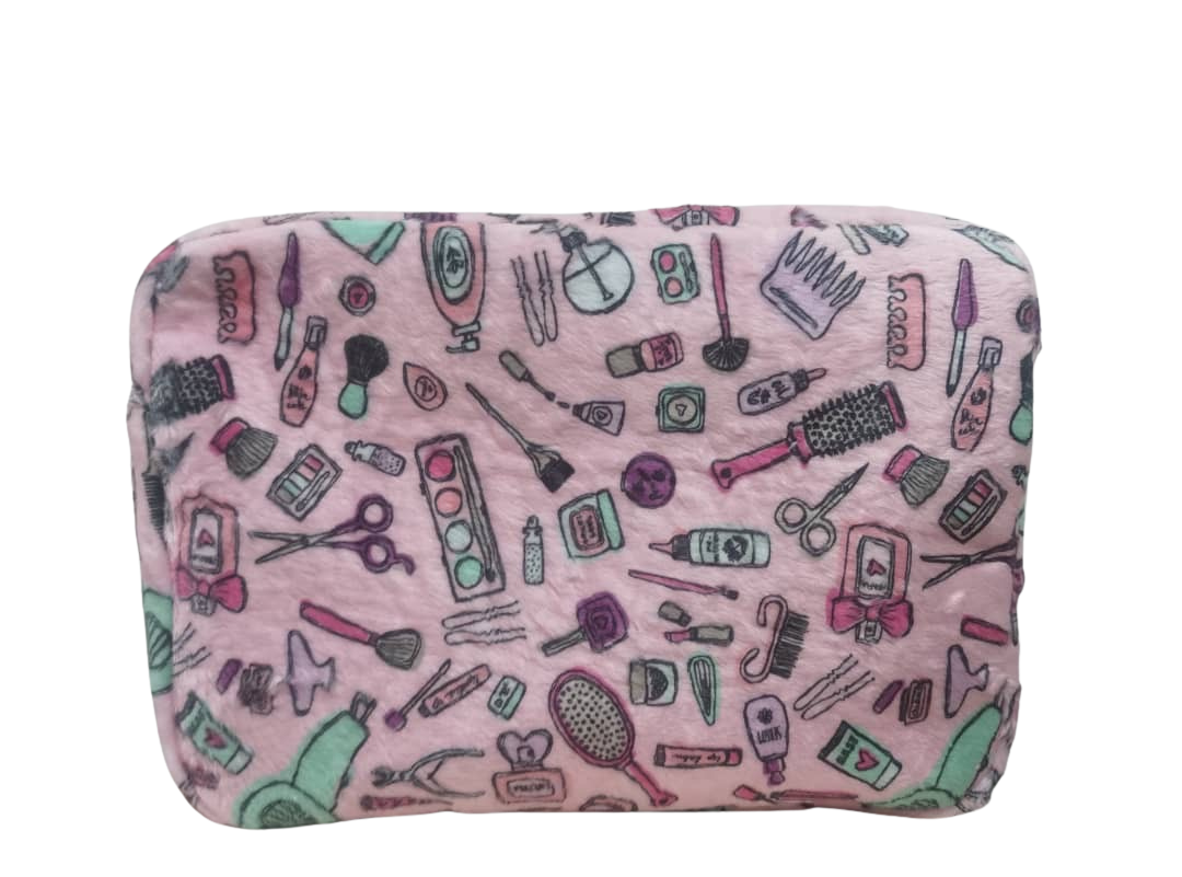 Large Plush Pouch - Makeup
