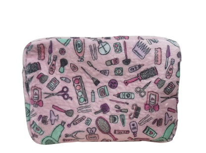 Large Plush Pouch - Makeup