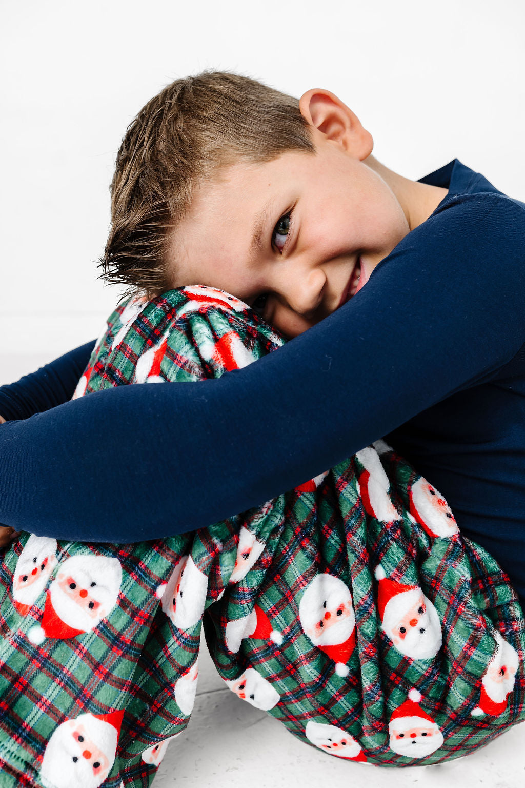 Plush Pants - Jolly Santas