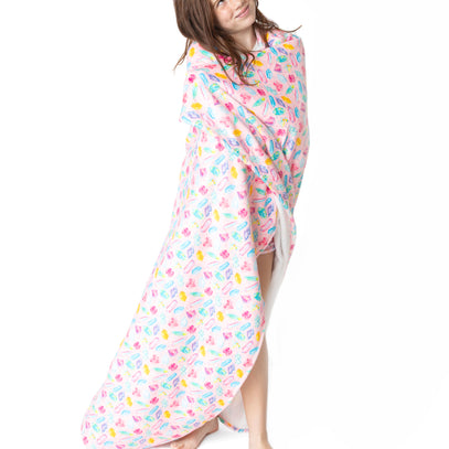 Plush Blanket-Gems