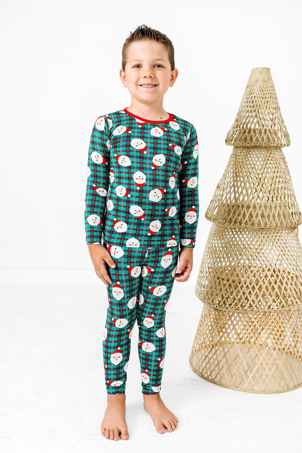 Jolly Santa Long Sleeve Jammies Set