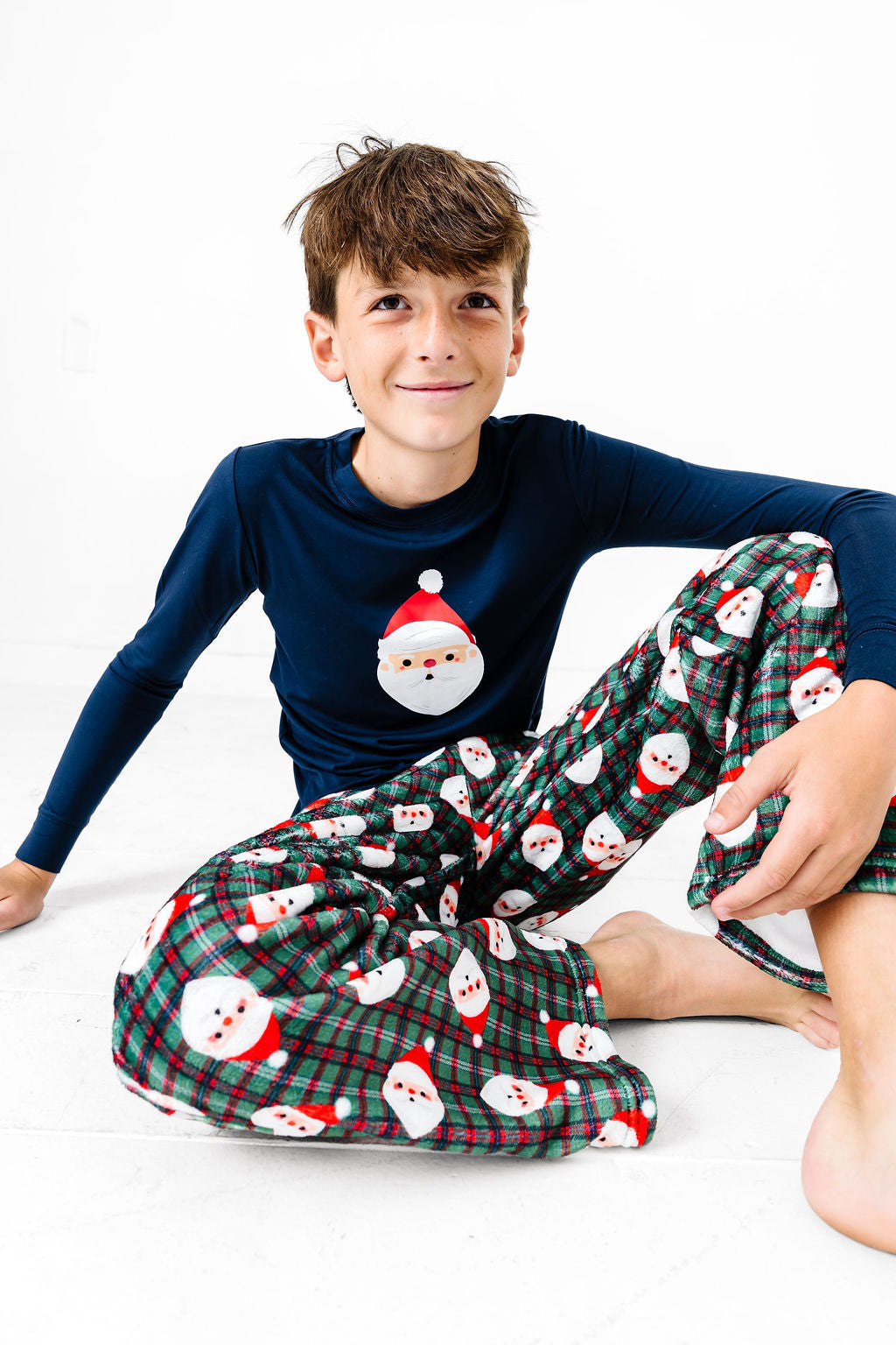 Plush Pants - Jolly Santas
