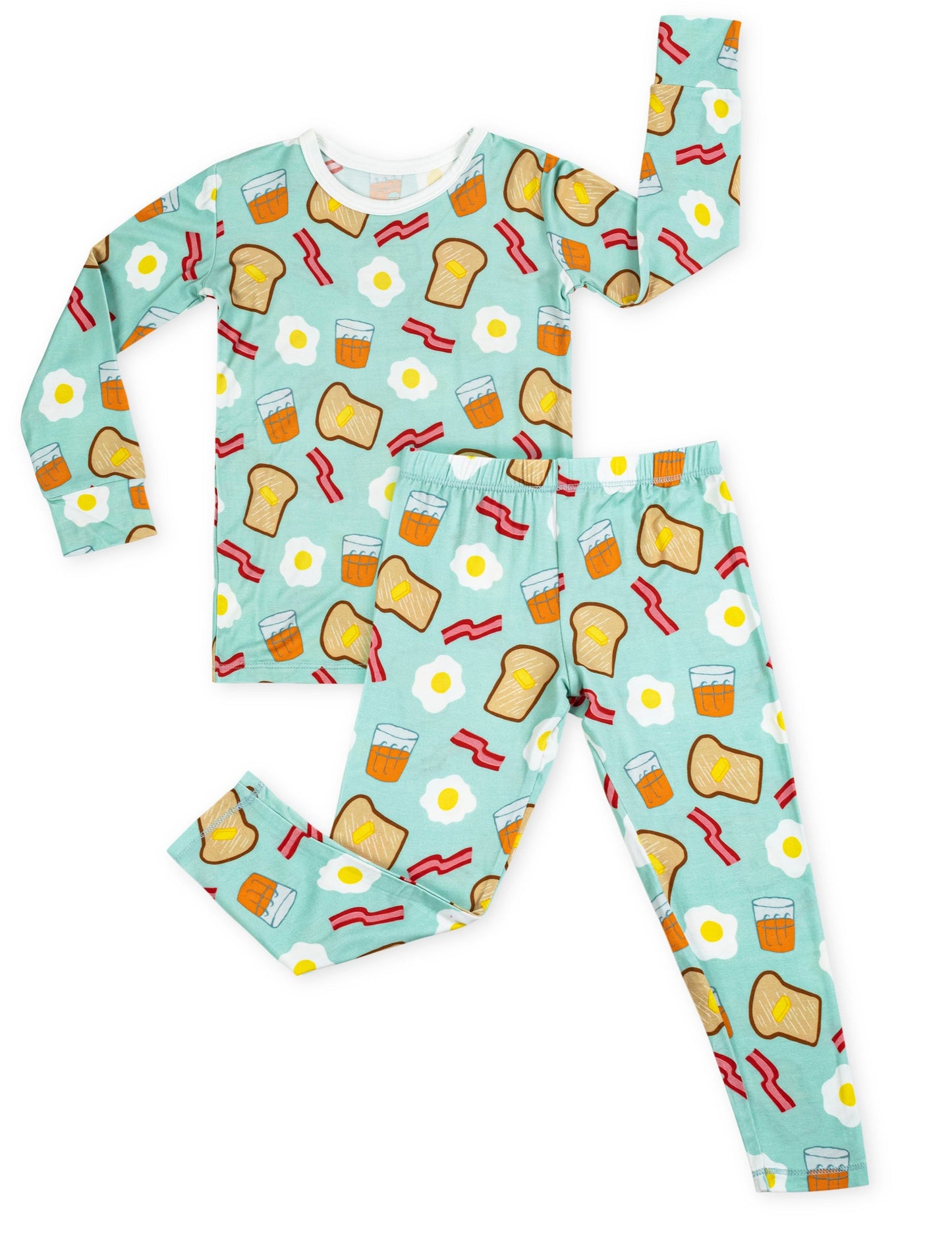 Breakfast Long Sleeve Jammies Set