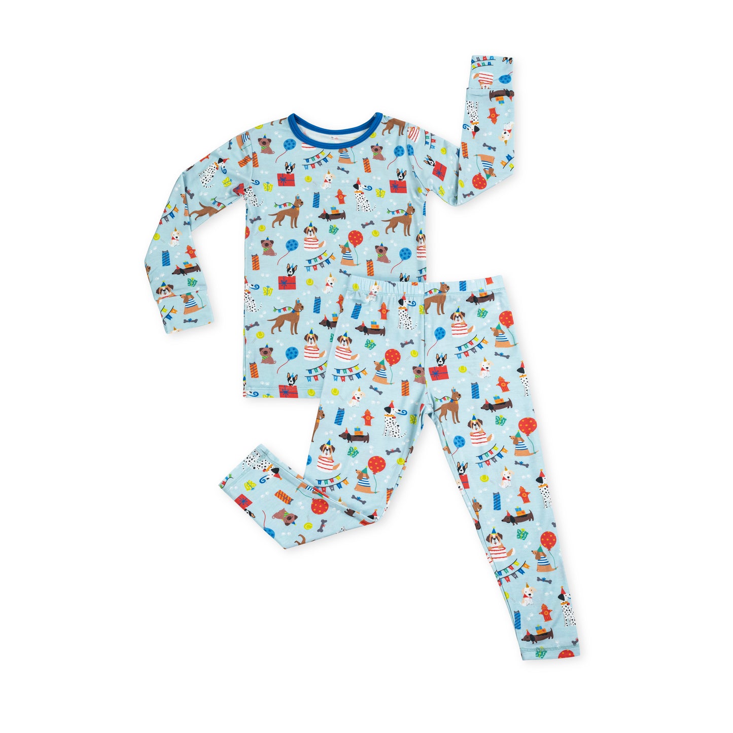 Pawty Dogs Long Sleeve Jammies Set