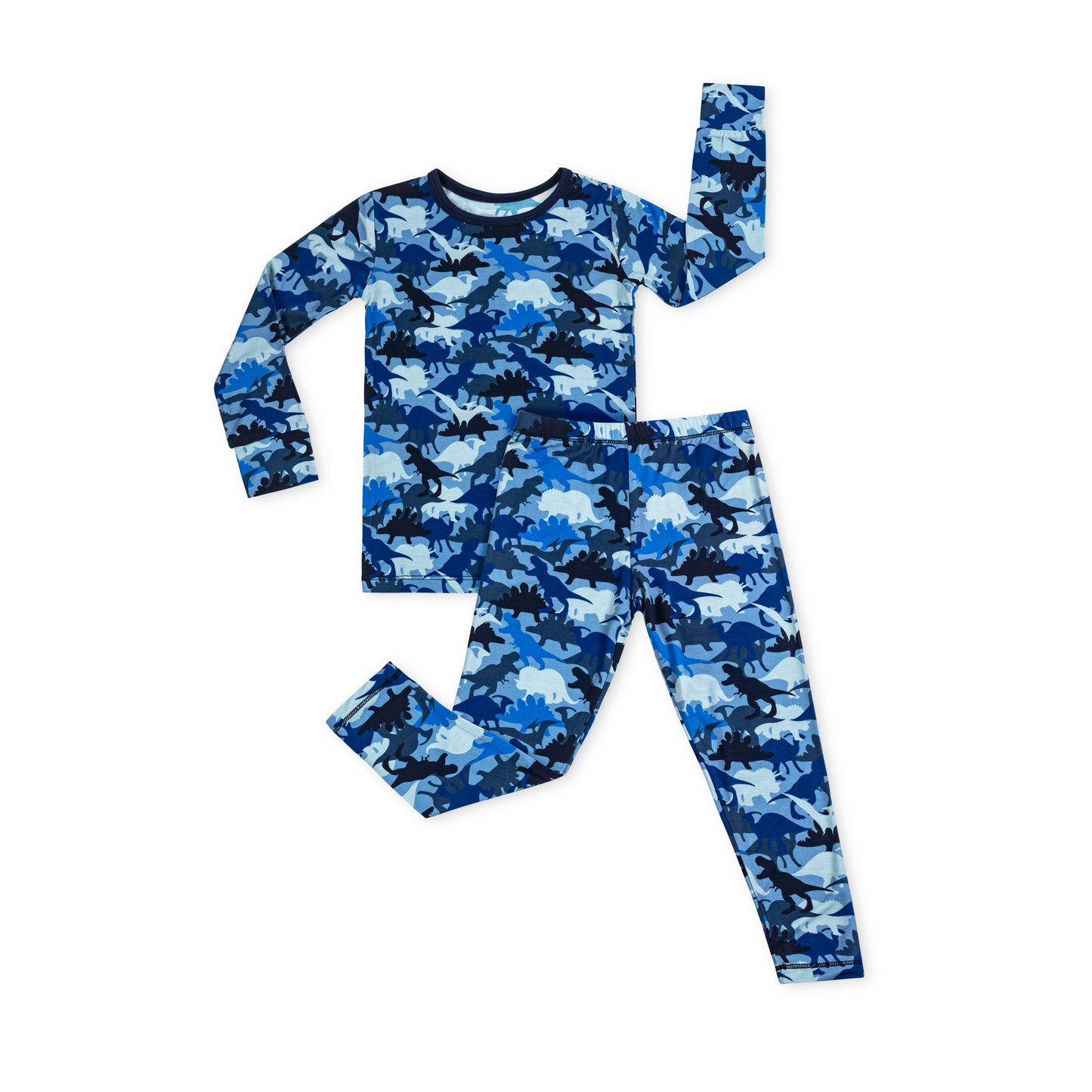 Camo Dino Long Sleeve Jammies Set