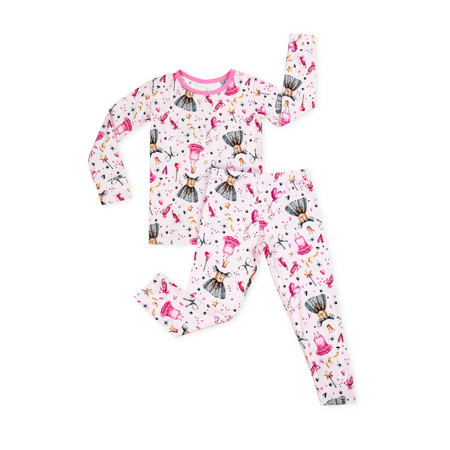 Ballet Long Sleeve Jammies Set