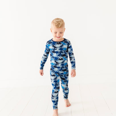 Camo Dino Long Sleeve Jammies Set