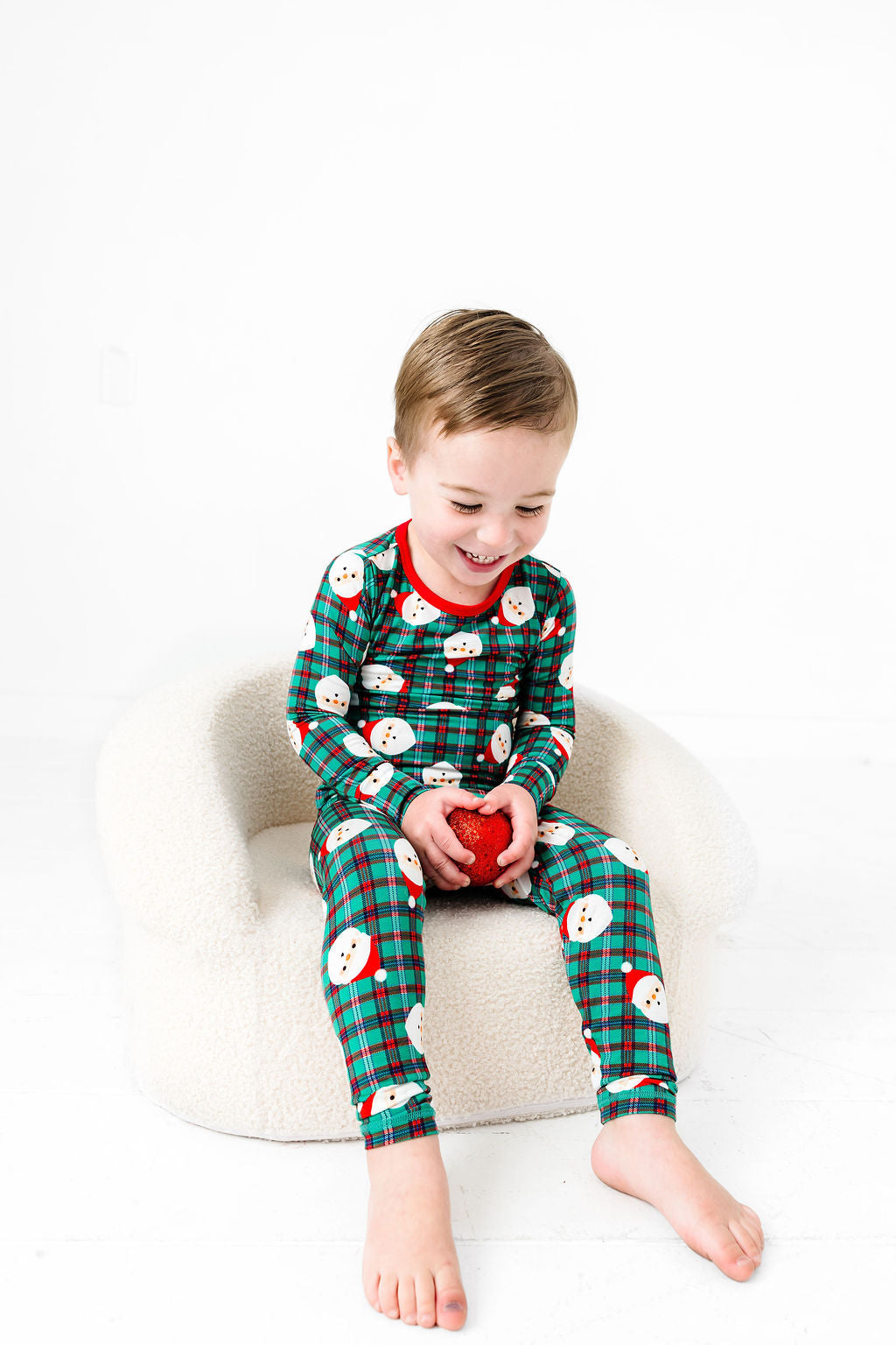 Jolly Santa Long Sleeve Jammies Set
