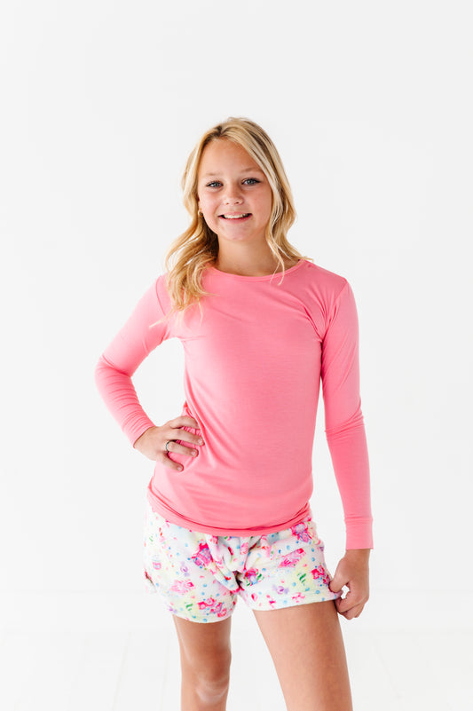 Plush Shorts-Gingerbread Houses