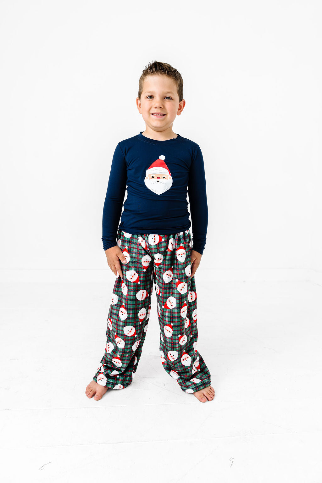 Plush Pants - Jolly Santas