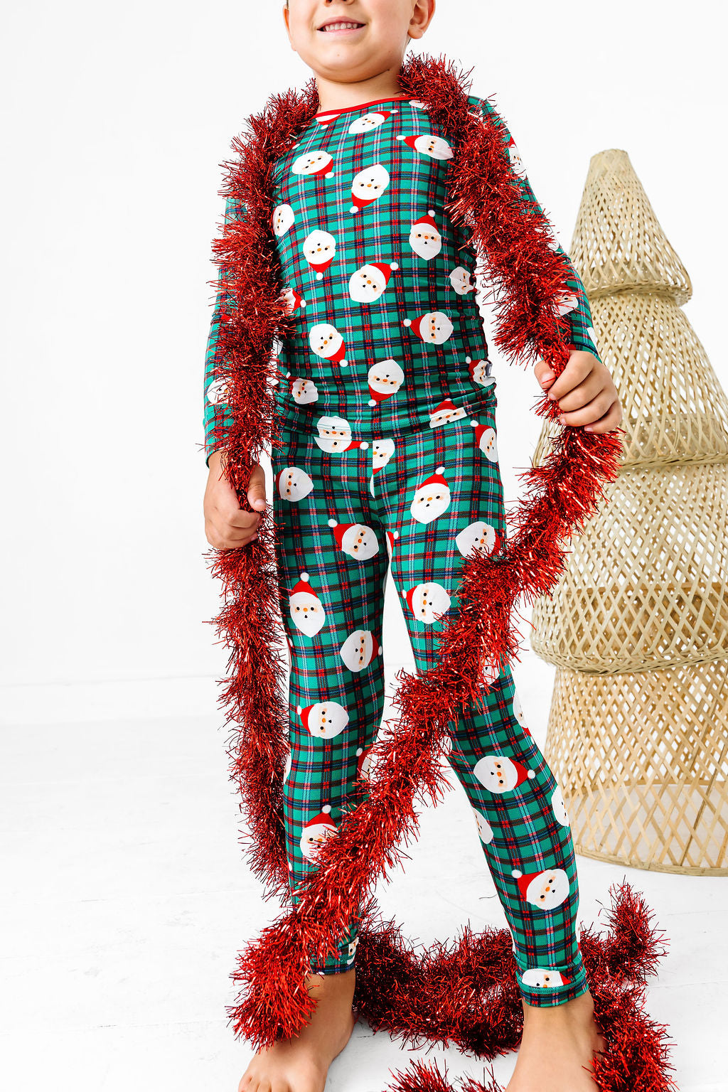 Jolly Santa Long Sleeve Jammies Set