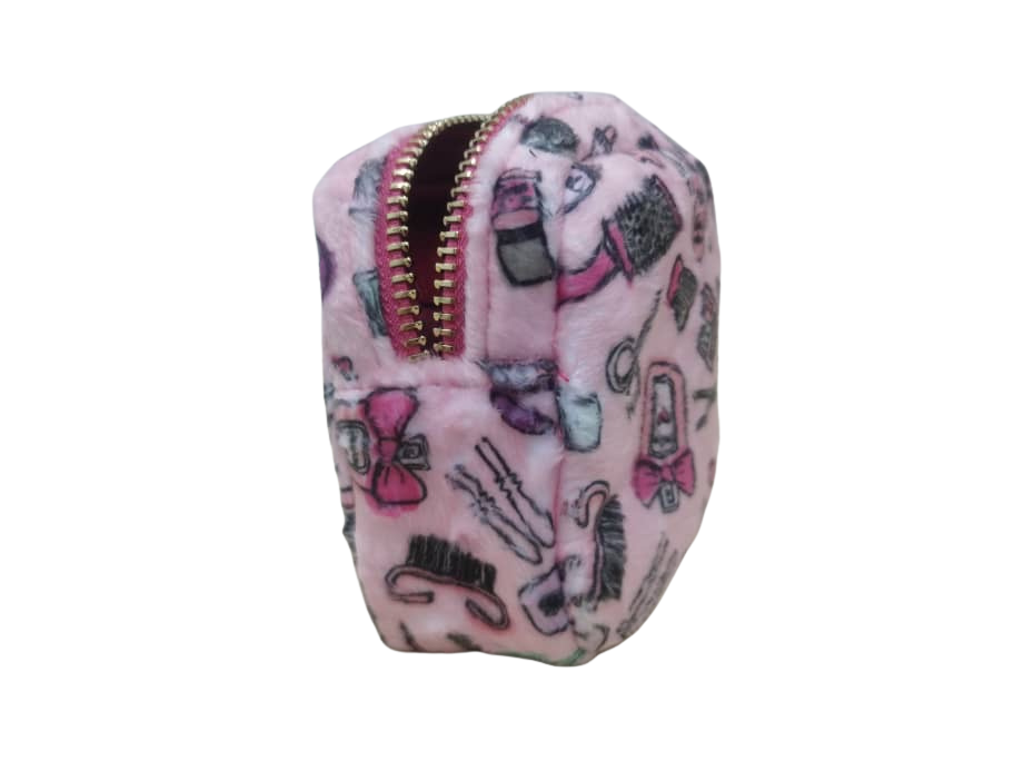 Small Plush Pouch - Makeup