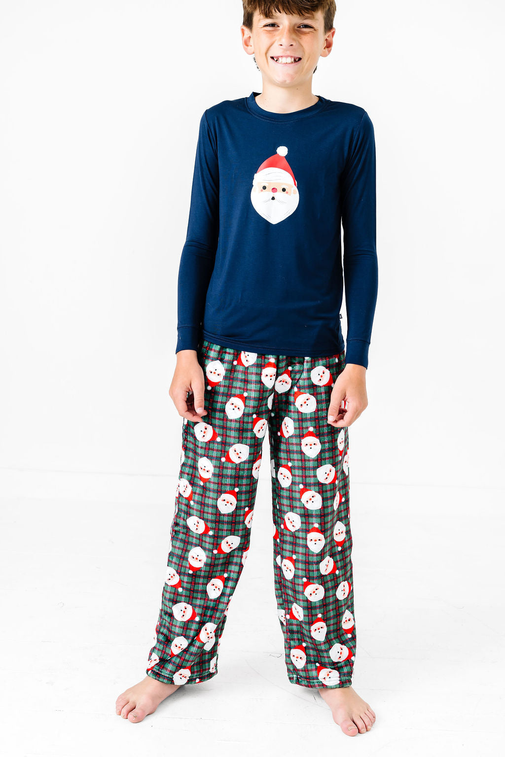Plush Pants - Jolly Santas
