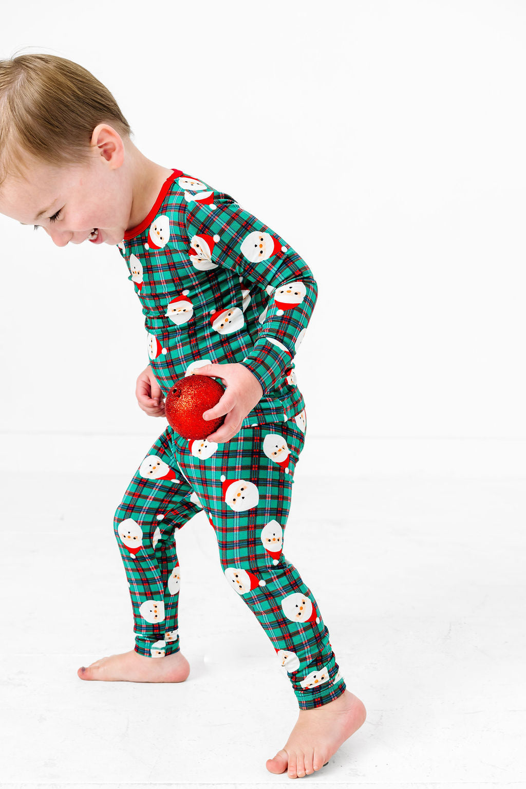 Jolly Santa Long Sleeve Jammies Set