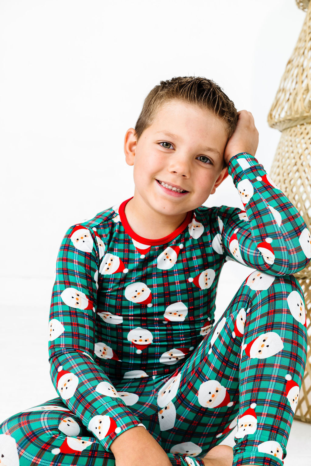Jolly Santa Long Sleeve Jammies Set