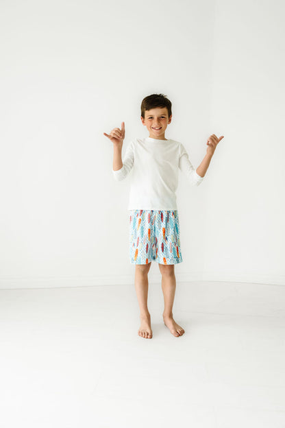 Plush Boy Shorts-Surf Boards