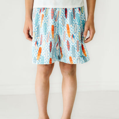 Plush Boy Shorts-Surf Boards