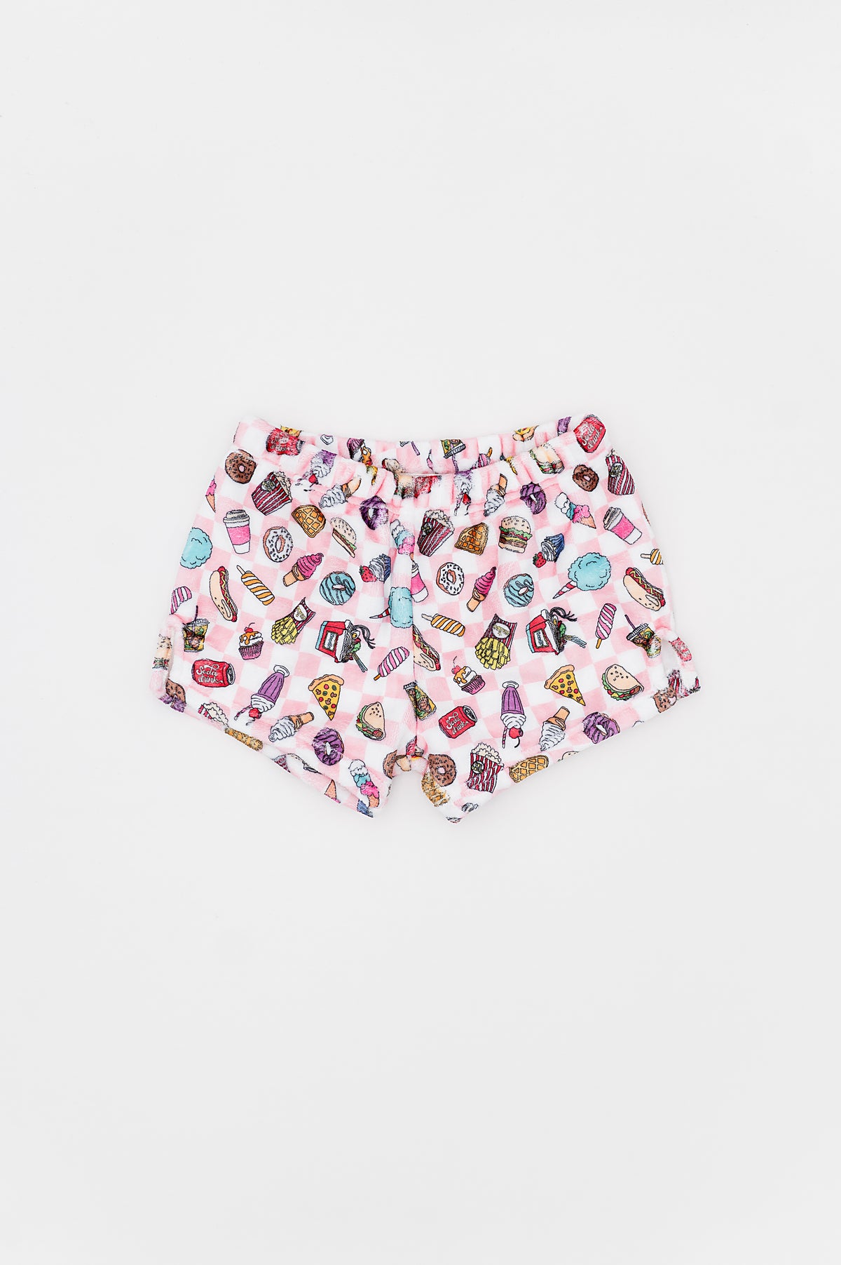 Plush Shorts - Foodie