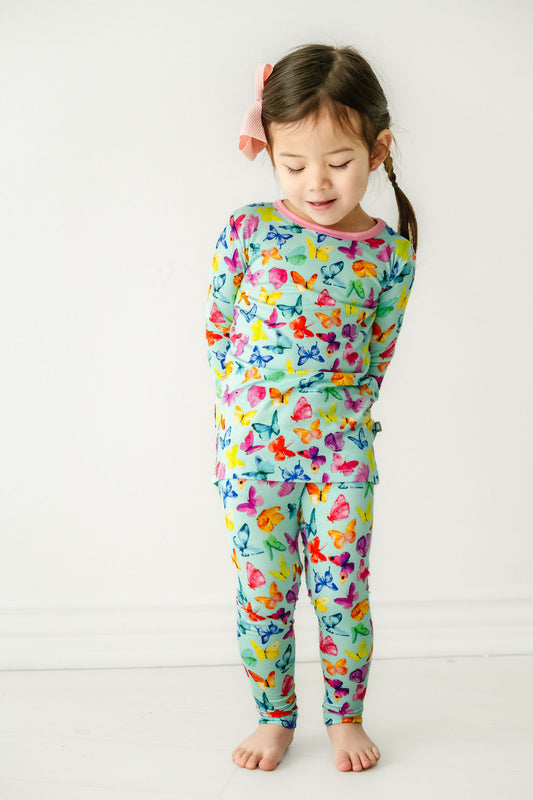 Butterflies Long Sleeve Jammies Set