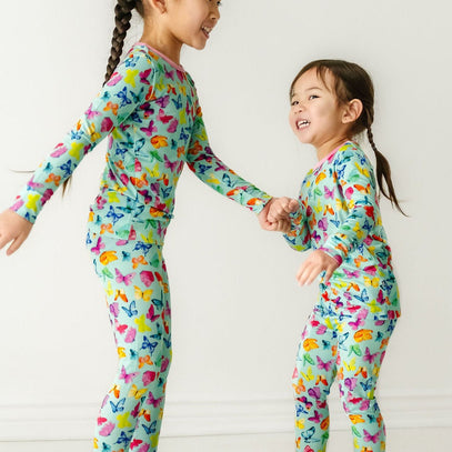 Butterflies Long Sleeve Jammies Set