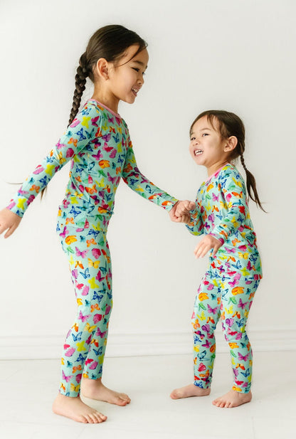 Butterflies Long Sleeve Jammies Set