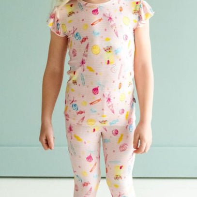 Candy Shop Flutter Sleeved PJ's