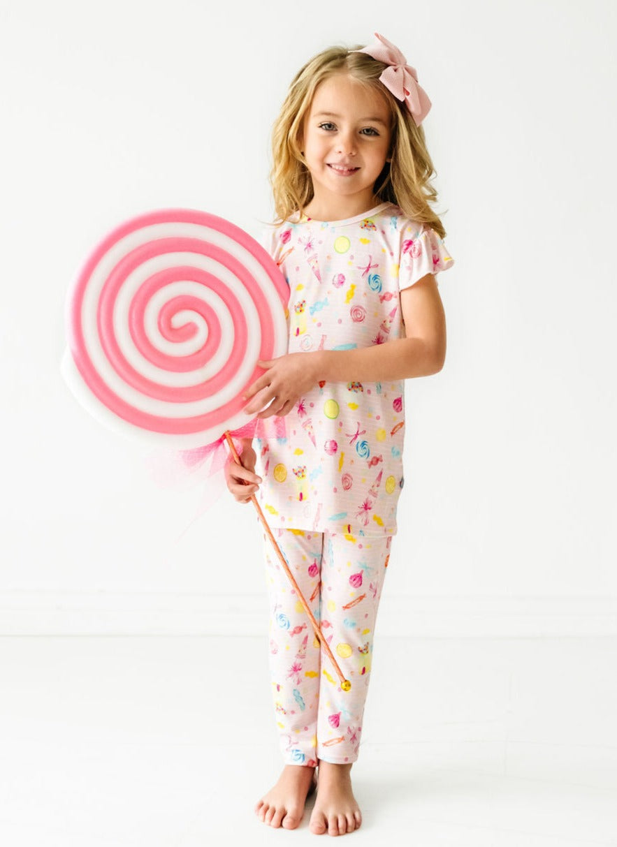 Candy Shop Flutter Sleeved PJ's