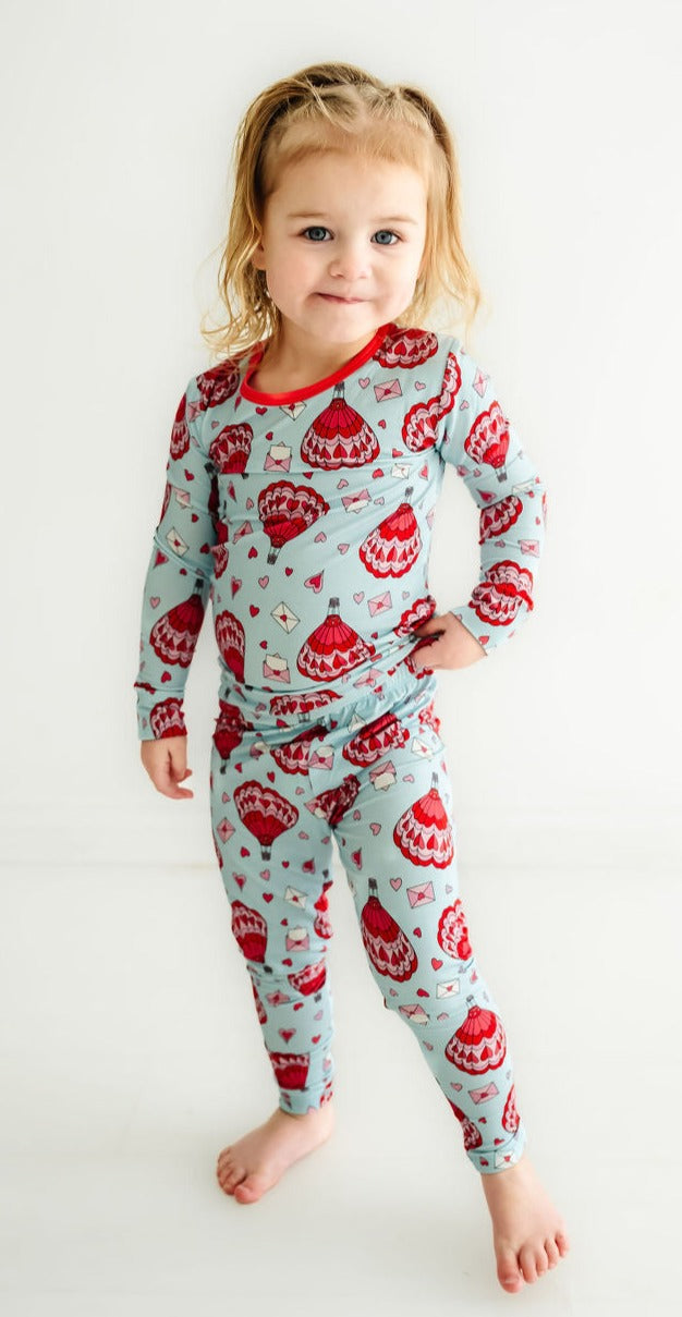 Love Balloons Long Sleeve Jammies Set