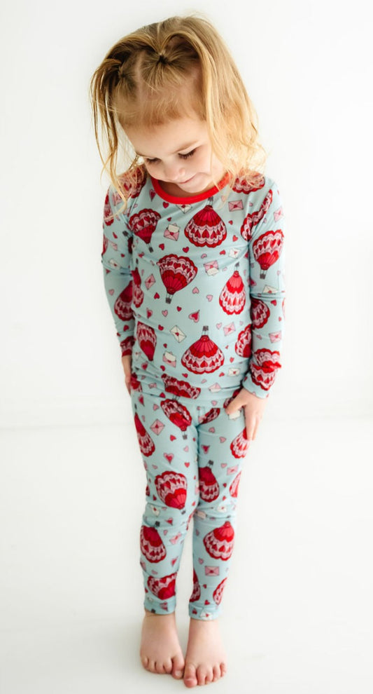 Love Balloons Long Sleeve Jammies Set