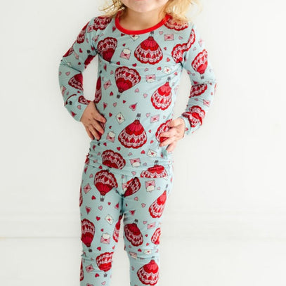 Love Balloons Long Sleeve Jammies Set