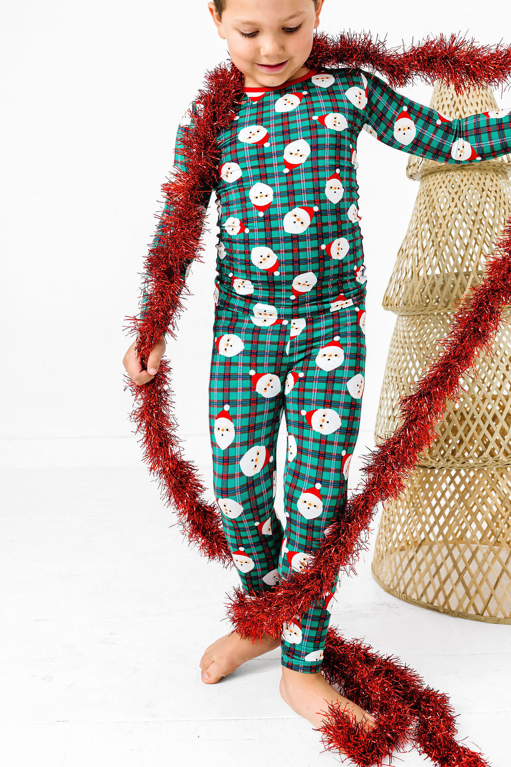 Jolly Santa Long Sleeve Jammies Set