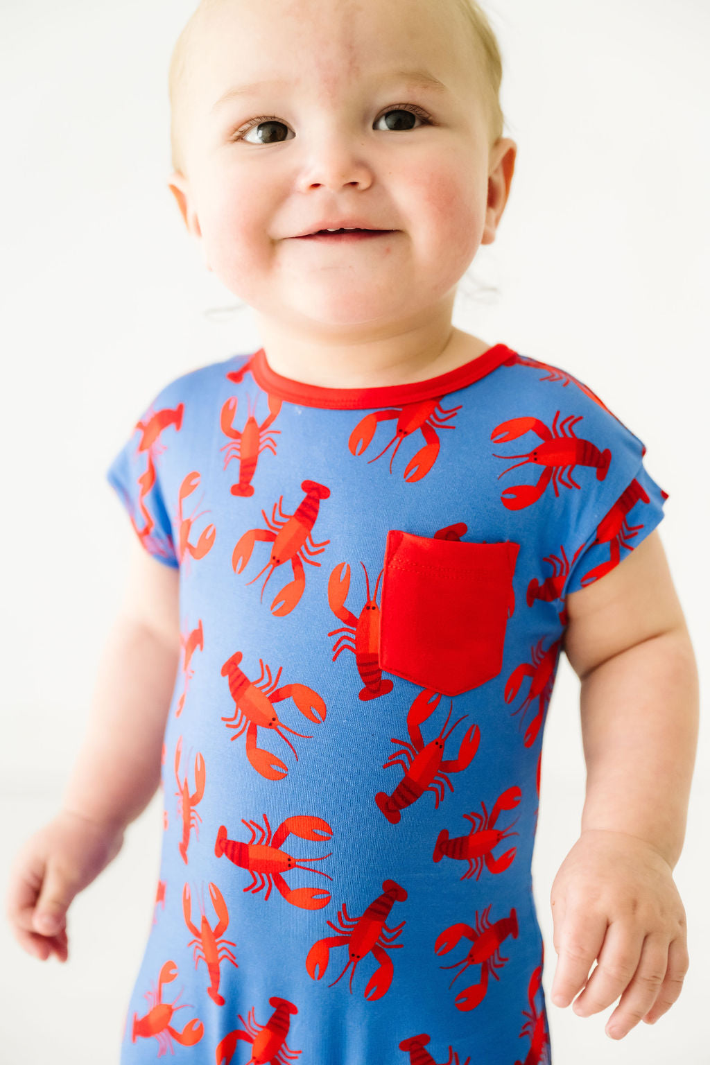 Lobster Short Romper