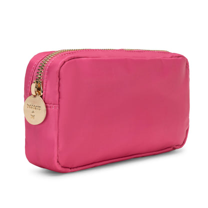Medium Pouch - Pink Nylon