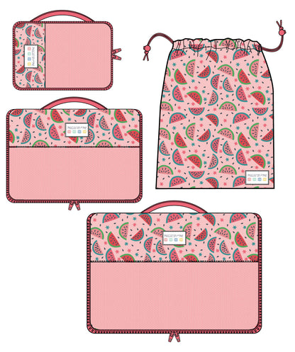 4 Piece Packing Cube - Watermelon