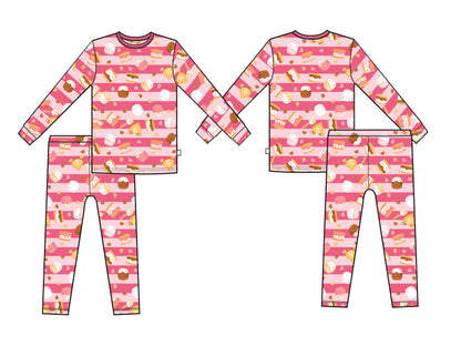 SMores Long Sleeve Jammies Set