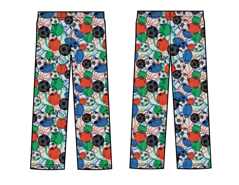 Plush Pants-Play Ball