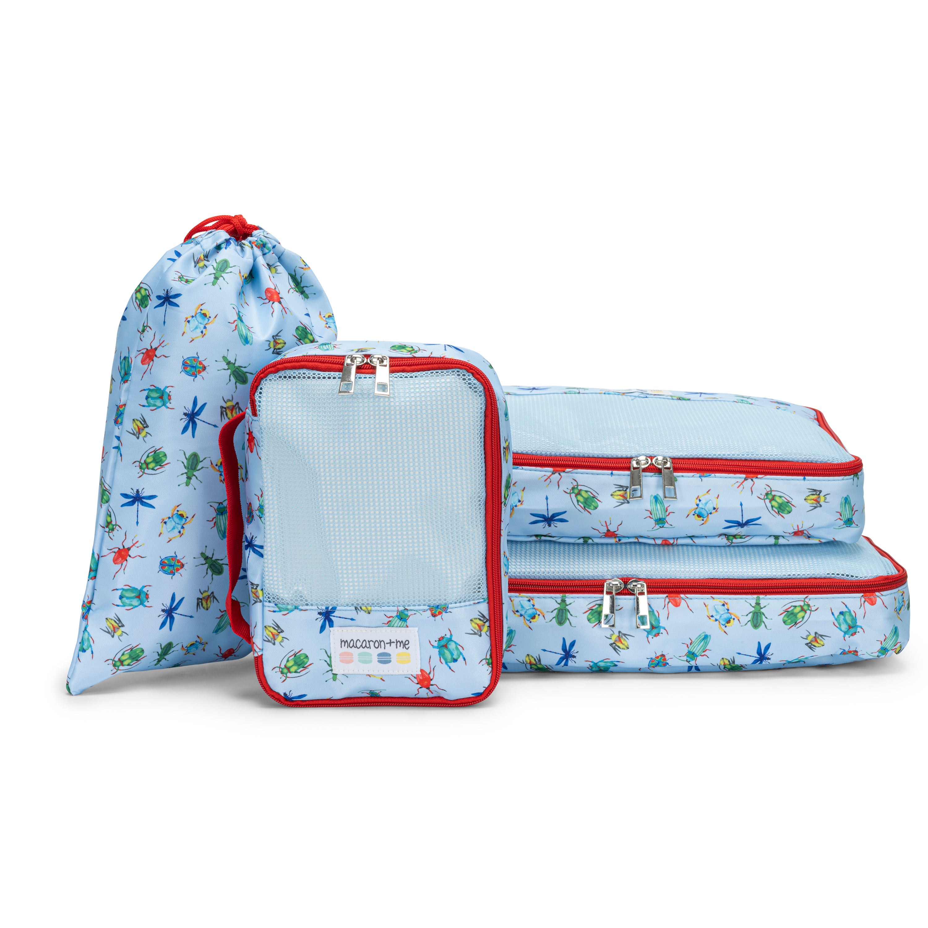 4 Piece Packing Cube - Bugs
