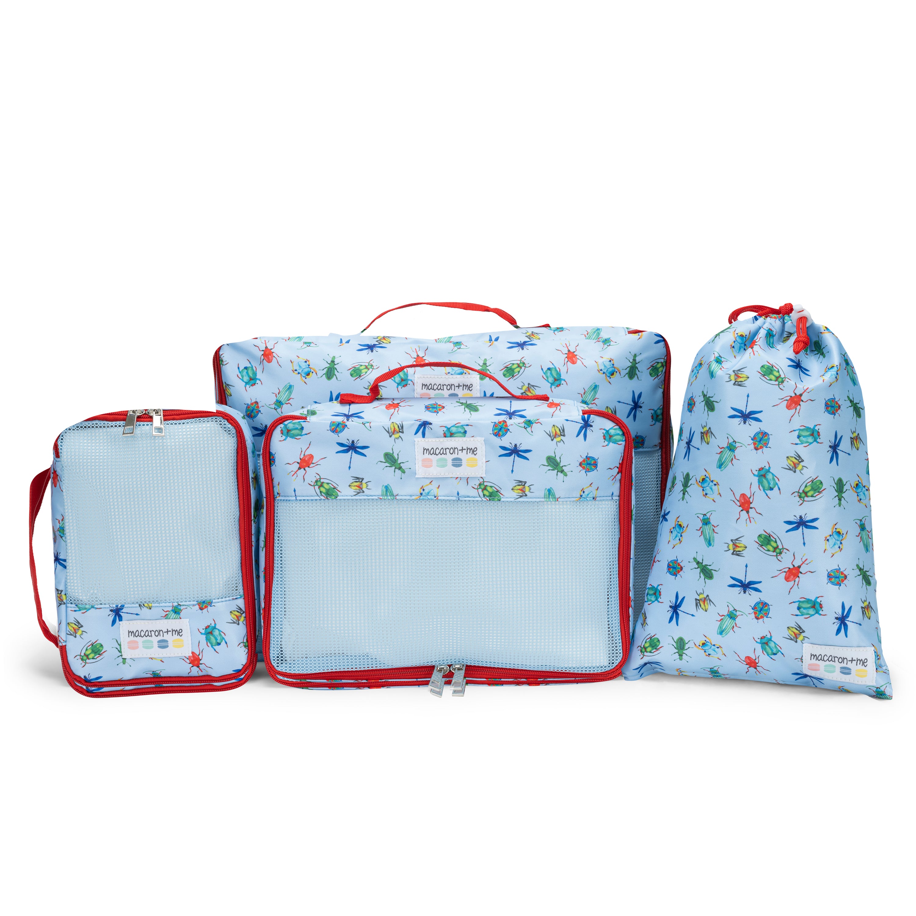 4 Piece Packing Cube - Bugs