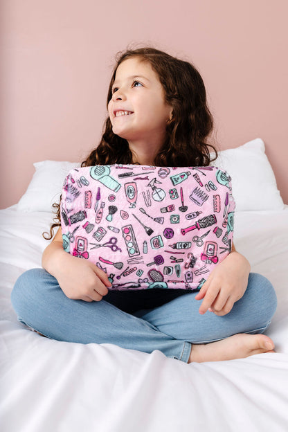 Large Plush Pouch - Makeup