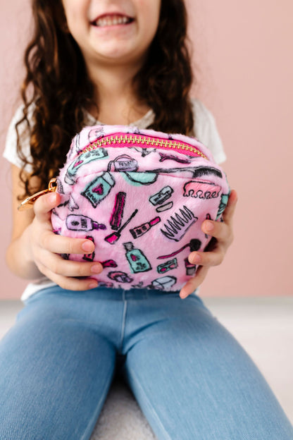 Small Plush Pouch - Makeup