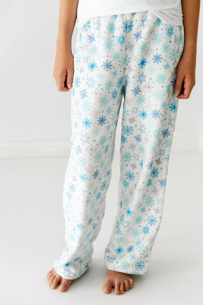 Plush Pants-Snowflake