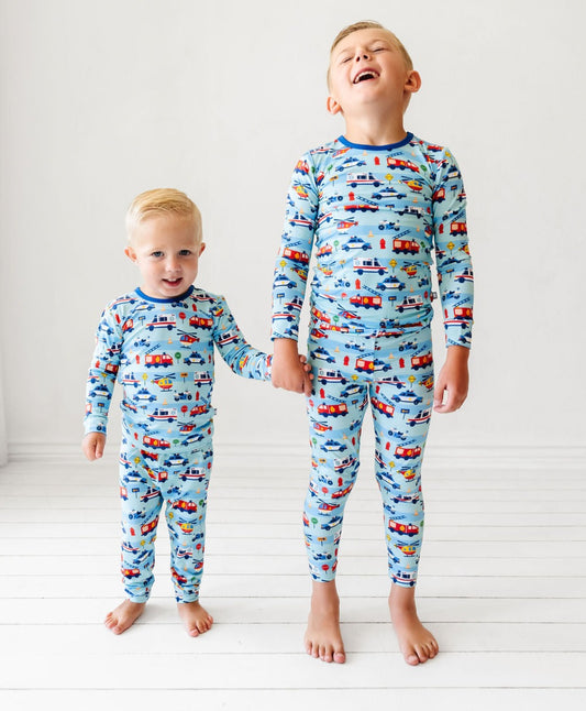 Rescue Long Sleeve Jammies Set