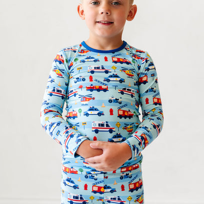 Rescue Long Sleeve Jammies Set