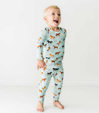 Western Horses Two Piece Jammies